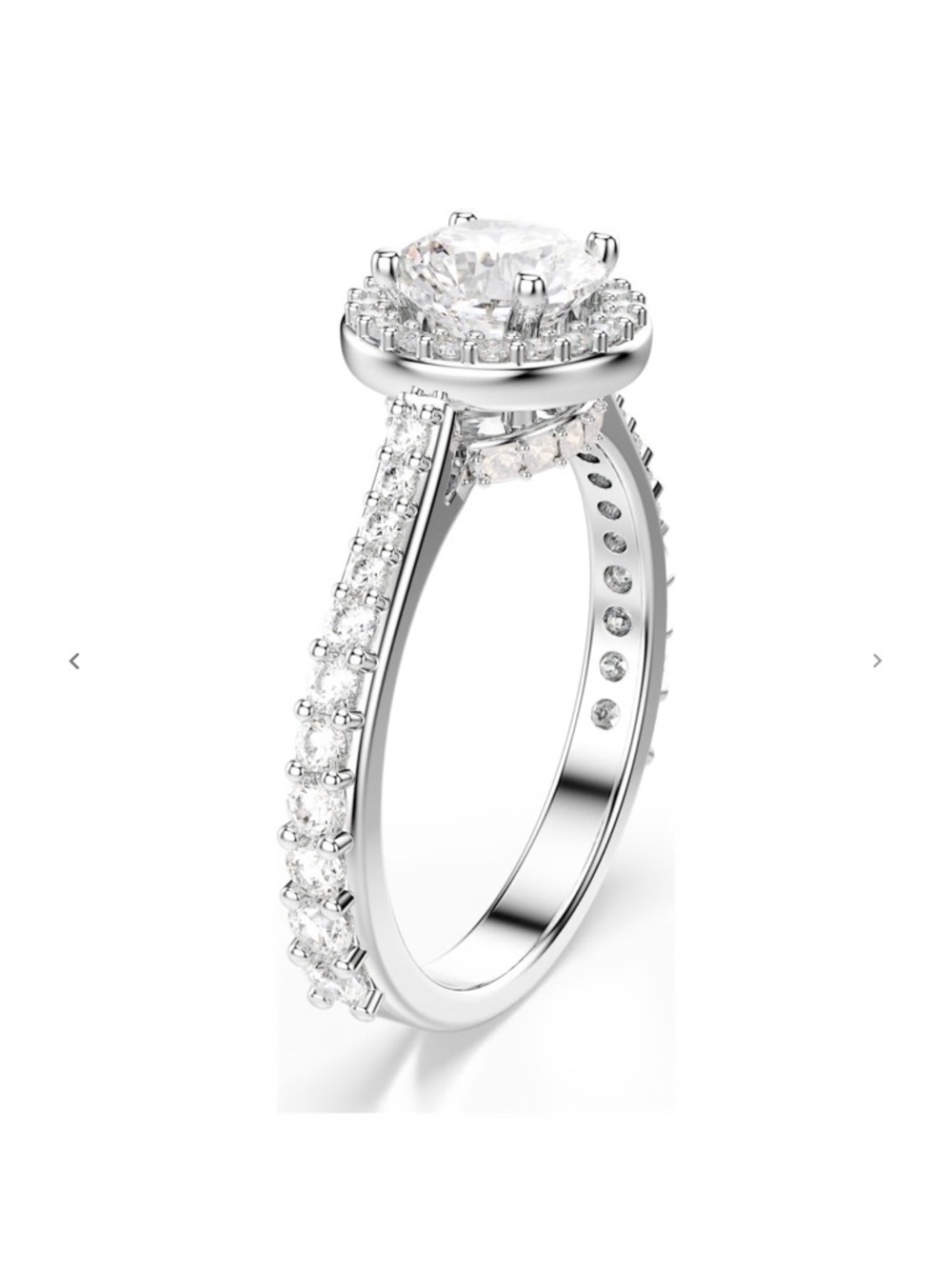 Swarovski Una Angelic Ring - White